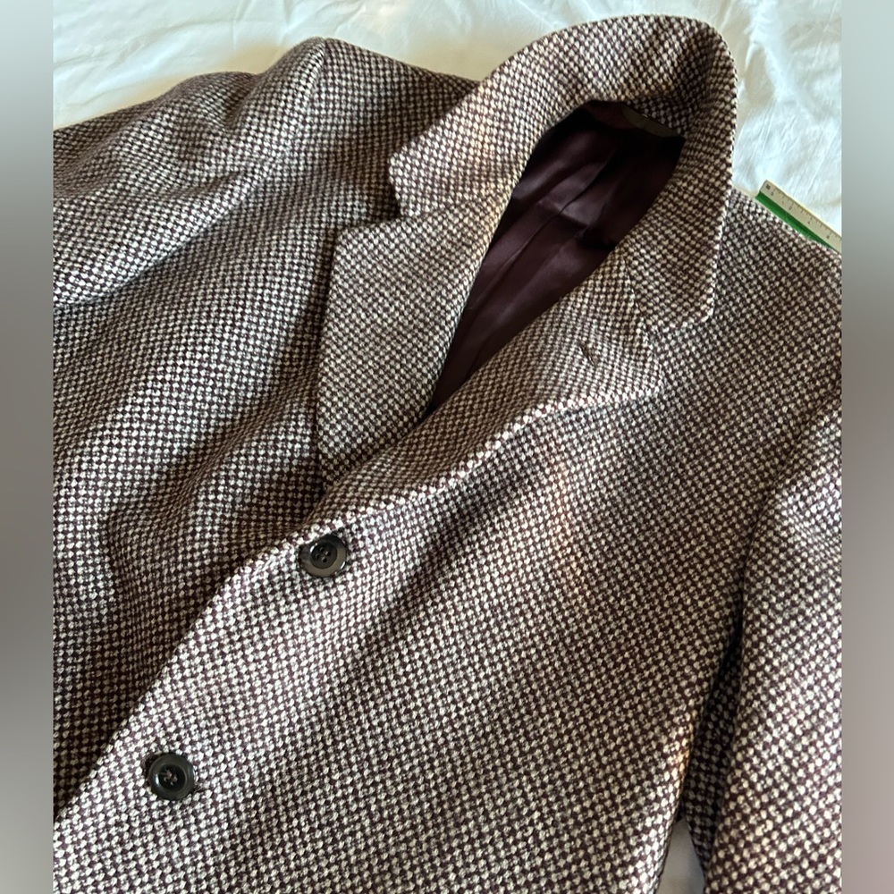 *VINTAGE* Cafra PRESIDENT Tailored Italian wool overcoat.